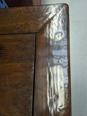 Lot 181 - A CHINESE CYPRESS WOOD MING-STYLE TABLE