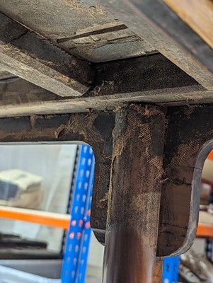 Lot 181 - A CHINESE CYPRESS WOOD MING-STYLE TABLE