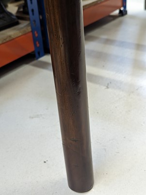 Lot 181 - A CHINESE CYPRESS WOOD MING-STYLE TABLE