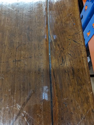 Lot 181 - A CHINESE CYPRESS WOOD MING-STYLE TABLE