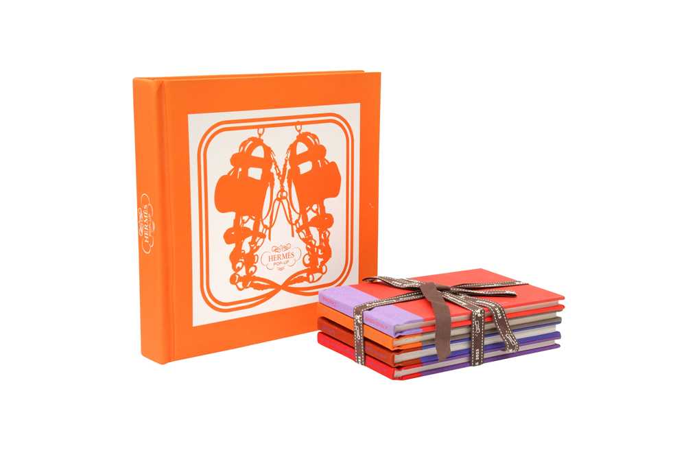 Lot 18 - Hermes Set Of Five Hardcover Books