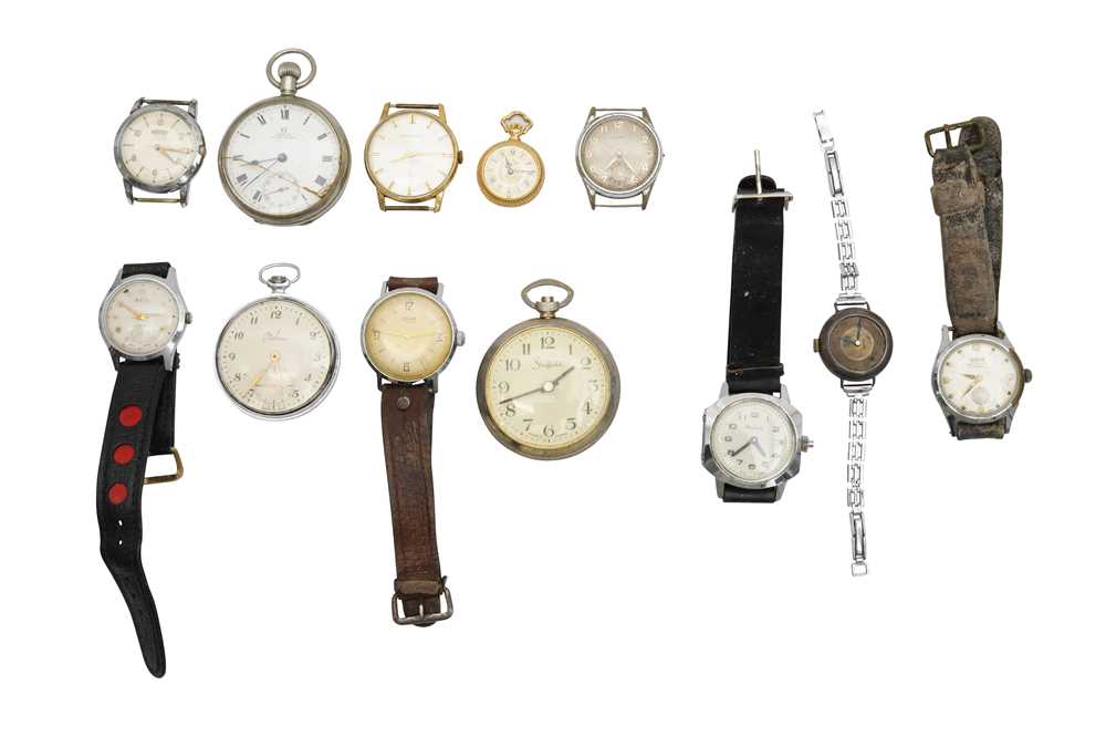 Lot 45 - TWELVE WATCHES