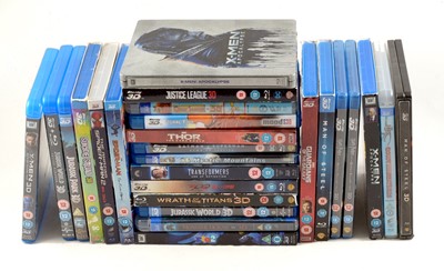 Lot 1406 - Collection of 26 3D Blu-Ray Films.