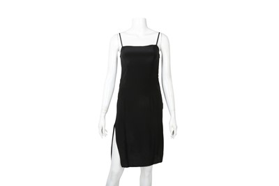 Lot 547 - Prada Black Silk Camisole Slip Dress - Size 38