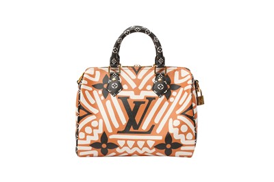 Lot 183 - Louis Vuitton Caramel Giant Monogram Crafty Speedy Bandouliere 25