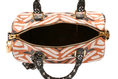 Lot 183 - Louis Vuitton Caramel Giant Monogram Crafty Speedy Bandouliere 25