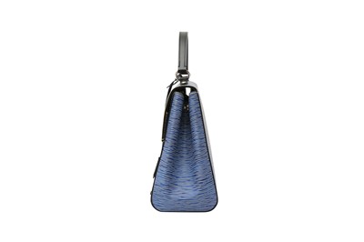 Lot 180 - Louis Vuitton Denim Blue Epi Cluny MM