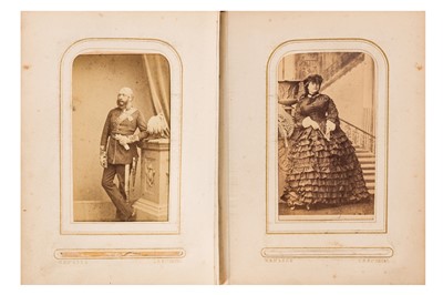 Lot 28 - PORTRAITURE INTEREST, ROYAL & MILITARY, c.1860-1880