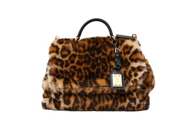 Lot 264 - Dolce & Gabbana Leopard Print Miss Sicily Bag