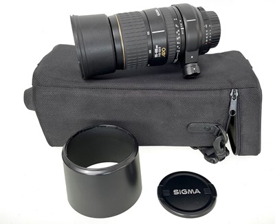 Lot 1328 - A Sigma 135-400mm AF Telephoto Zoom Lens, Nikon Fit.