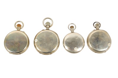 Lot 70 - A COLLECTION OF FOUR POCKET WATCHES