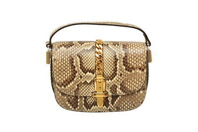Lot 297 - λ Gucci Natural Python Sylvie 1969 Crossbody Bag