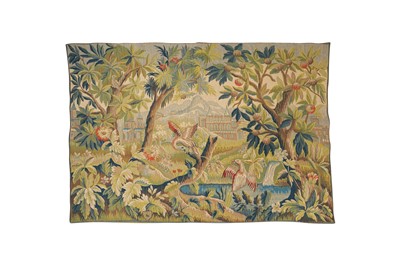 Lot 436 - A MID 20TH CENTURY MACHINE WOVEN FRENCH TAPESTRY