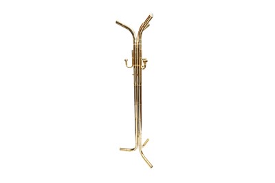 Lot 289 - A BANCI FIRENZE BRASS HAT AND COAT STAND, ITALY 1970S