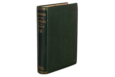 Lot 156 - Bacon. 
The Expression of the Emotions in Man, and Animal, first ed. 1872