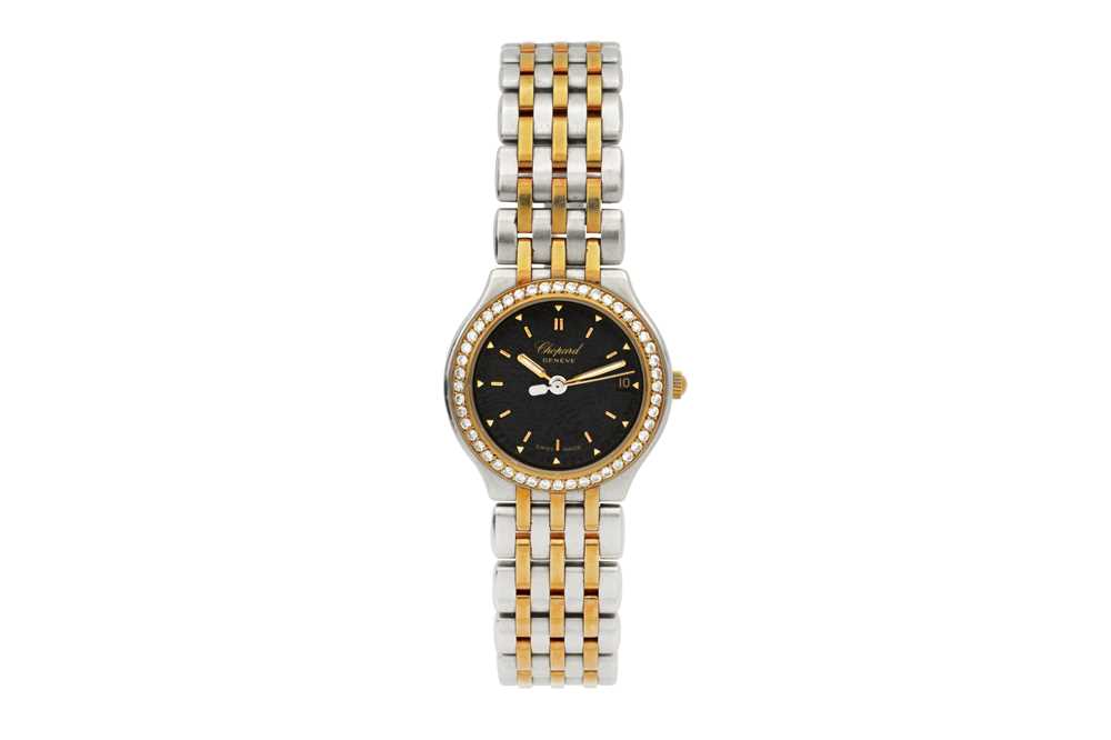 Lot 58 - CHOPARD MONTE-CARLO DIAMOND LADIES WRISTWATCH