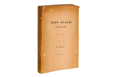 Lot 213 - Ghanem. Aden Arabic for Beginers, first ed. Aden, 1955