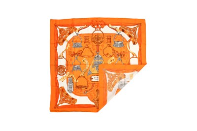 Lot 20 - Hermes 'Etriers' Print Silk Scarf