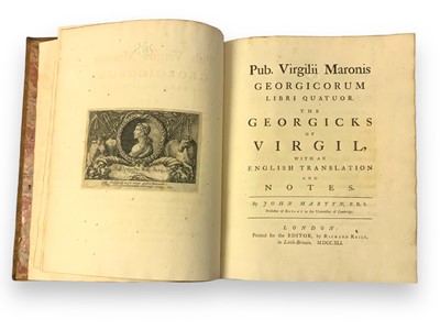 Lot 46 - Virgil.- Pub. Virgilii Maronis Georgicorum libri quatuor, 1741