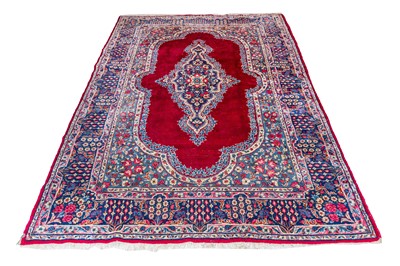 Lot 432 - A YAZD CARPET, SOUTH PERSIA