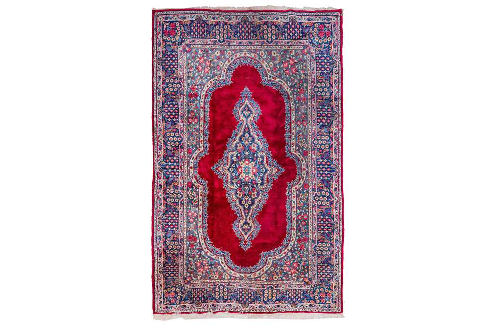 Lot 432 - A YAZD CARPET, SOUTH PERSIA