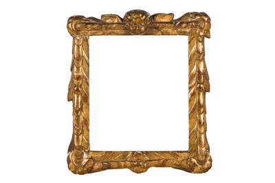 Lot 231 - A PAIR OF ITALIAN 18TH CENTURY CARVED AND GILDED FRAMES