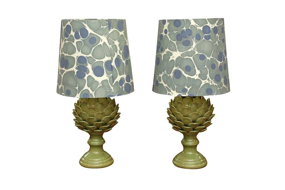 Lot 651 A PAIR OF POOKY LIGHTING ARTUR TABLE LAMPS