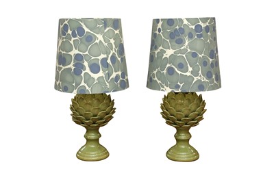 Lot 651 - A PAIR OF POOKY LIGHTING ARTUR TABLE LAMPS