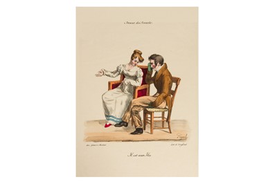 Lot 190 - [Pigal (J.S.) [Edme Jean] Recueil des scenes familieres et de Societe de Paris]
