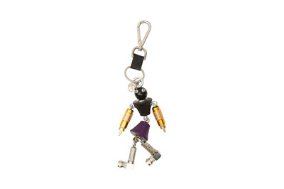 Lot 509 - Prada Black Robot Key Trick Key Charm