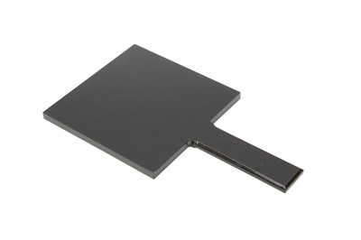 Lot 448 - Chanel Black Handheld Vanity Mirror