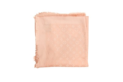 Lot 69 - Louis Vuitton Pink Classique Monogram Shawl