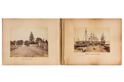Lot 86 - AN ALBUM OF AUSTRALIAN VIEWS, MELBOURNE, SYDNEY & BALLARAT 1874
