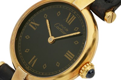 Lot 67 - CARTIER. LADIES MUST DE CARTIER WRISTWATCH