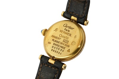 Lot 67 - CARTIER. LADIES MUST DE CARTIER WRISTWATCH