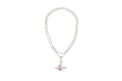 Lot 488 - Vivienne Westwood Pink Orb Pendant Necklace