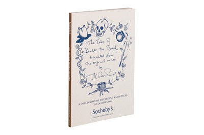 Lot 301 - Rowling. Sotheby's Catalogue 2007. Beedle the Bard. Inscribed  by JKR.
