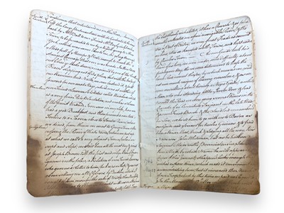 Lot 104 - America-. Cator (Joseph) Manuscript account of a journey through North America, 1764