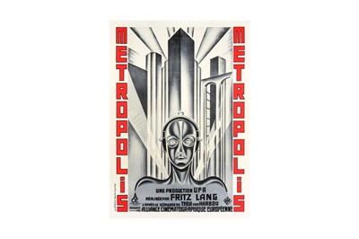 Lot 364 - Metropolis Fritz Lang poster