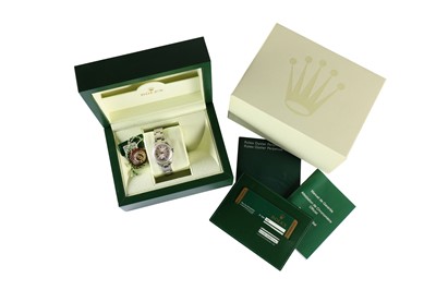 Lot 51 - A LADIES ROLEX OYSTER PERPETUAL BRACELET WATCH