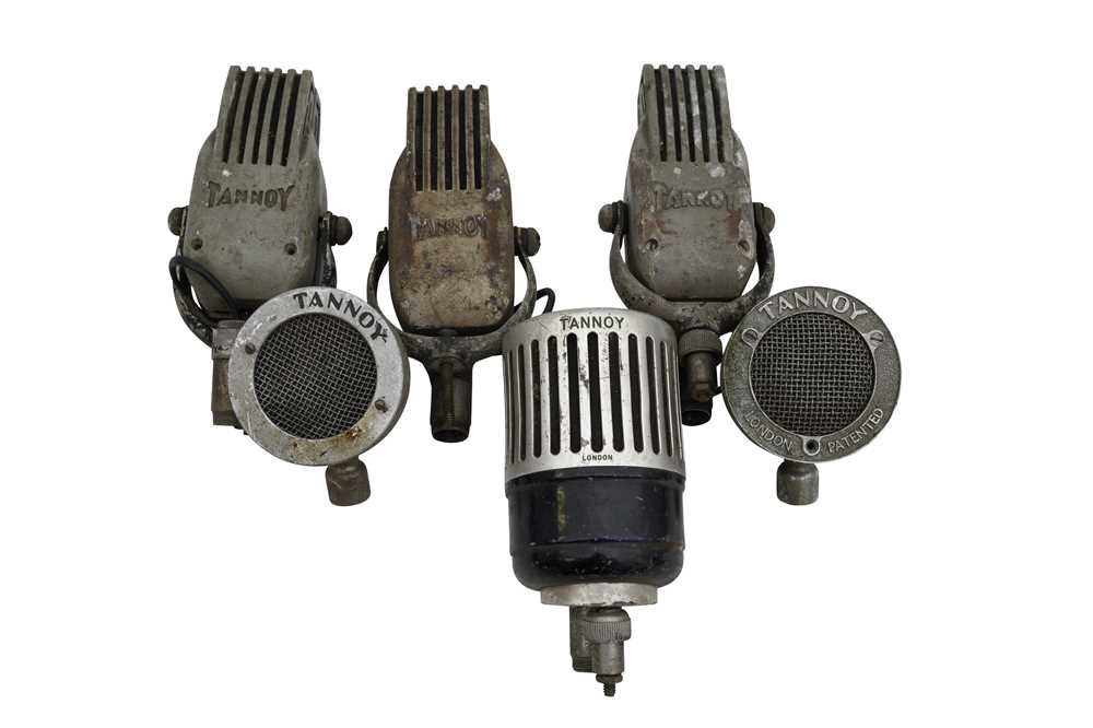 Lot 684 - A COLLECTION OF TANNOY ITEMS, EARLY TO MID 20TH CENTURY