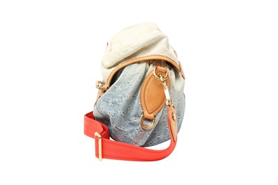 Lot 165 - Louis Vuitton Blue Ombre Monogram Sunburst Crossbody Bag