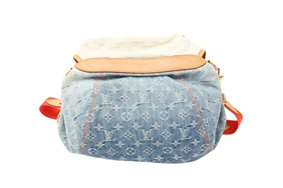 Lot 165 - Louis Vuitton Blue Ombre Monogram Sunburst Crossbody Bag