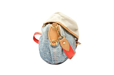 Lot 165 - Louis Vuitton Blue Ombre Monogram Sunburst Crossbody Bag
