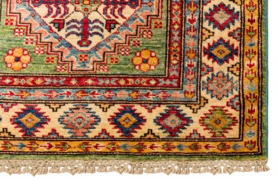 Lot 22 - A FINE CAUCASIAN DESIGN RUNNER