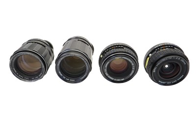 Lot 288 - Four Pentax Lenses.