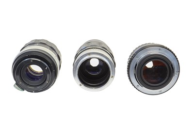 Lot 283 - Three Pentax Lenses.