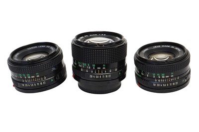 Lot 284 - Canon 24mm f2.8 & other Lenses