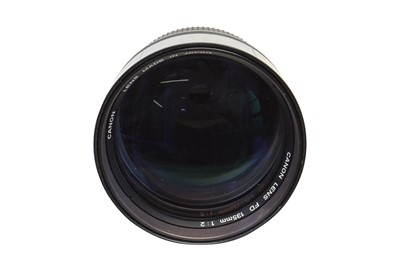 Lot 285 - Canon FD 135mm f2 lens.