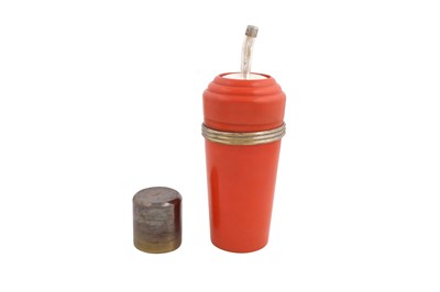 Lot 26 - AN ART DECO 'THE MASTER INCOLOR' COCKTAIL SHAKER